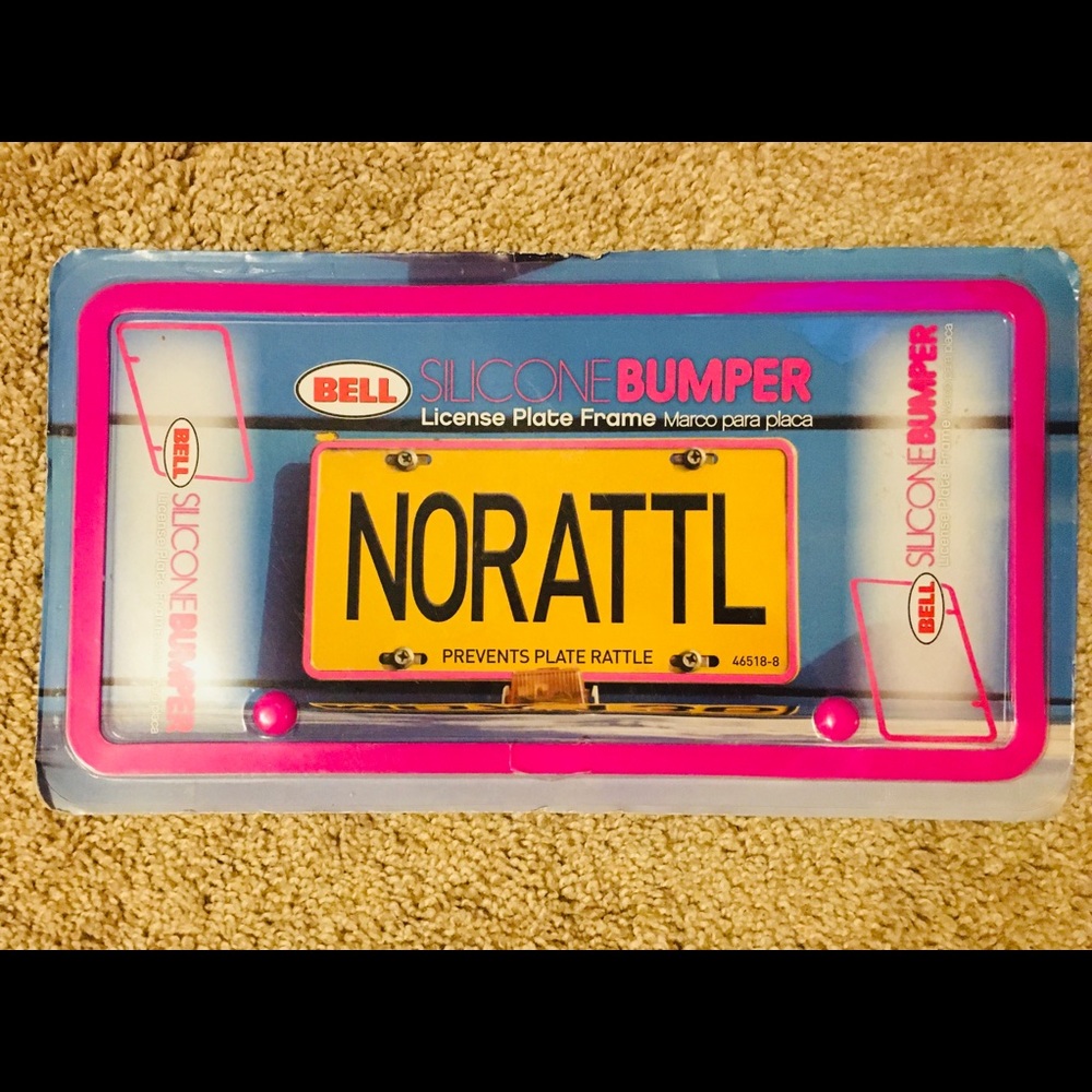 License plate cover
